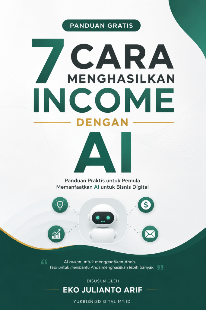 7 cara menghasilkan income dengan AI